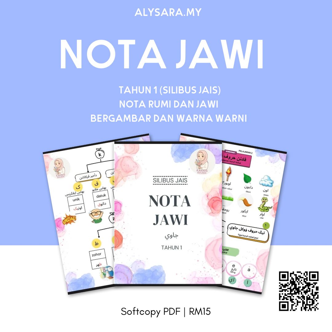 Nota Jawi Tahun 1 (JAIS)